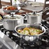 Wodillo 6Pcs Pots and Pans Set, Stainless Steel Pot Set,