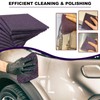 Premium 10 Pack 6" x 9" Purple General Purpose Scuff