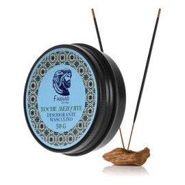 Desodorante Natural en Crema para Hombre con Aroma a Madera, 50g – Sin Aluminio y Apto para Piel Sensible