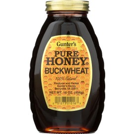 Gunter's Pure Buckwheat Honey, Buckwheat, 16 Ounce