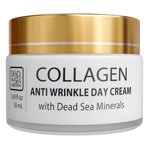 Dead Sea Collection Day Cream for Face with 3X Collagen,
