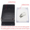 Raculety Junction Box IP65 Waterproof ABS Plastic Electrical Project Case