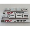 Emblem Depot 2Pc For 1987-91 F250 XLT LARIAT Emblem Side
