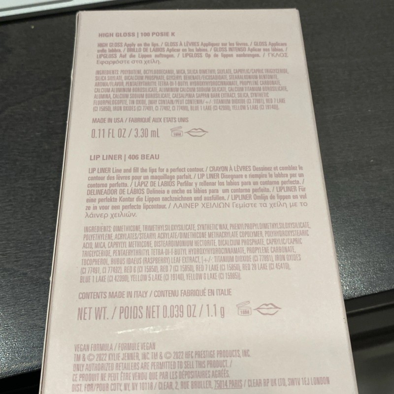 Kylie Cosmetics Kylie Jenner Lip Duo Lip Liner Lip High