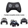 JR1839 Black Parental Remote Control Car, 2.4G Bluetooth Remote Control