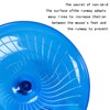 Hamster Flying Saucer Silent Running Wheel, 12 Inch, Suitable for