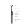 Jonard Tools TWAS-71630, Speed Head Torque Wrench, 7/16" Drive Size,