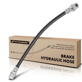 A-Premium Rear Driver or Passenger Brake Hydraulic Hose Compatible with Toyota and Scion Models - Echo 2000-2005, xA 2004-2006, xB 2004-2006, 1.5L - Replace# 9094702921