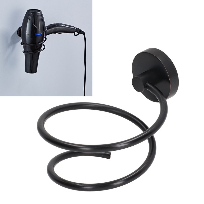 304 Stainless Steel Hair Dryer Rack Keep Tidy Wall Mount