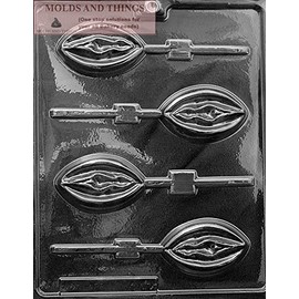 LADY LOLLY Adult Chocolate Candy Mold with Copyrighted Molding Instructions