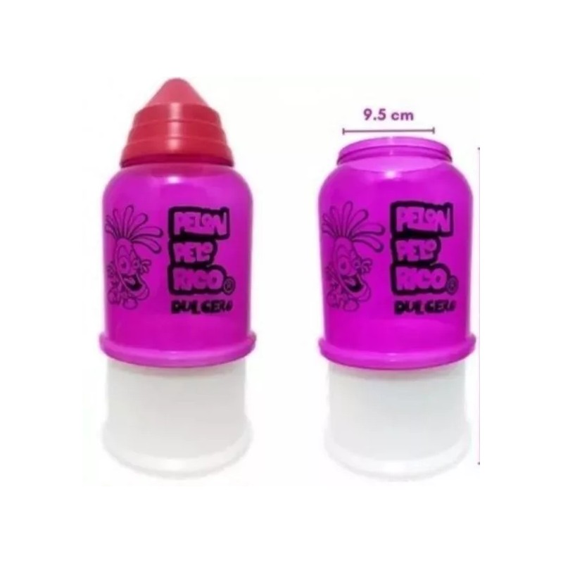 Molin Dollins 6 Vaso Dulcero Pelon Pelo Rico Gigante Fiesta