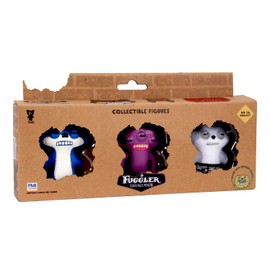 Bizak 64110210-6 Fuggler Set of 3 Figures of 6.5 cm with Collectible Poster, 44 Figures to Collect, for Boys and Girls from 4 Years