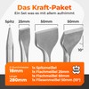 BAUBECK SDS Max Long Life Chisel Set for Concrete and