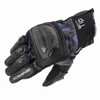 Komine GK-214 1166 Titanium Mesh Gloves for Bikes, Plaid Navy,