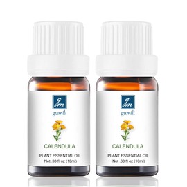 Calendula Essential Oil Fragrance Oil for Diffuser Candle Soap Making Perfume DIY Laundry Cleansing, 10ml*2 Bottles