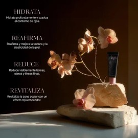 Crema para Contorno de Ojos con Ácido Hialurónico, Colágeno y Orquídea , Hidratación, Reafirmación y Antiedad para Bolsas y Ojeras 15 ml – Postquam