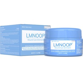 LMNOOP® Wound Care Ointment - Fast Healing Wound Cream, Maximum Repair for All Ages, Wound Healing Ointment for Deep/Open/Surgical Wounds, Bedsores, Diabetic Wounds, Ulcers, Burns, Cuts