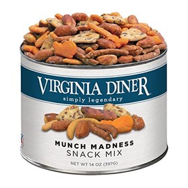 Virginia Diner - Munch Madness Honey Cheddar Crunch Snack Mix, 14 Ounce Favorite Snacking Bar Mix Savory Treat