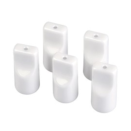 Reusable Ceramic Tips for Filter Flat Mouthpiece,Outer Diameter Ø12mm/0.47IN Inner Diameter 35mm/1.38 Length,Easy Clean- 5PCS (ID 12MM/0.47IN)