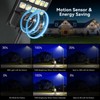 Solar Street Lights Outdoor Waterproof, 30000LM 6500K Motion Sensor LED