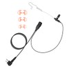 CP200 CLS1410 Earpiece w/Mic for Motorola Radio, Surveillance Headset for