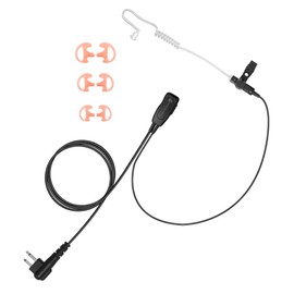 CP200 CLS1410 Earpiece w/Mic for Motorola Radio, Surveillance Headset for Walkie Talkie CP200d CP185 BPR40, GP300 GP2000 GP88 CP200XLS CLS1110 CP200 CP200d BPR40 CLS1410
