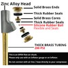 OPEN Flow Extended Reach Dual Head Air Chuck. 1/4 Inch