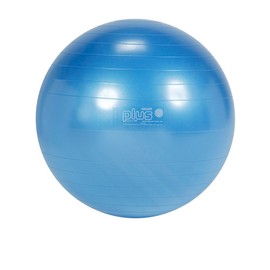 Gymnic Classic Plus Burst-Resistant Exercise Ball, Blue (65 cm)