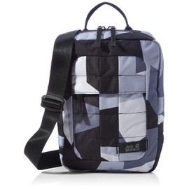 Jack Wolfskin Unisex Trt Utility Shoulder Bag, Grey Geo Block