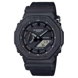 Casio Watch GA-2100BCE-1AER, black, Strap