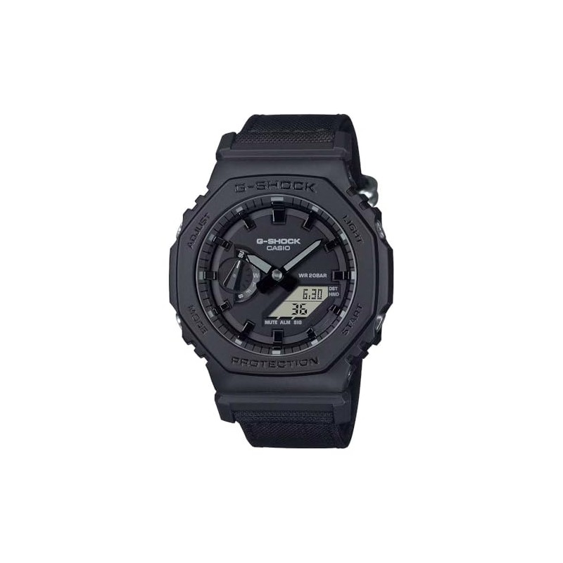 Casio Watch GA-2100BCE-1AER, black, Strap