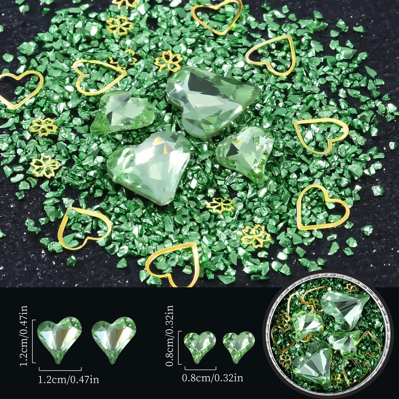 6 Wheels Mixed Sparkle Nail Art Rhinestones Diamonds Crystals Butterfly