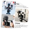 GRIRIW Smartphone Video Stabilizer Grip Handheld Holder with Smartphone Cage