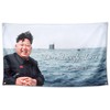 WHGJ Kim Jong Un Live Love Laugh Flag 3x5 ft