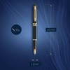 Waterman Expert Fountain Pen Gloss Black with 23k Gold Trim