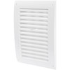 Repa Market White Adjustable Ventilation Grill - Louvered Air Vent