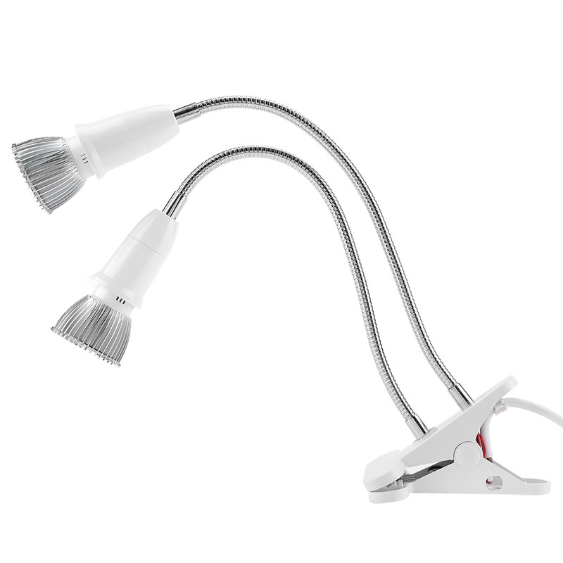 Dual Head 56 LED Indoor Desk Plant Flower Grow Light
