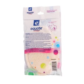 Esponja exfoliante Equate ovalada 1 pza