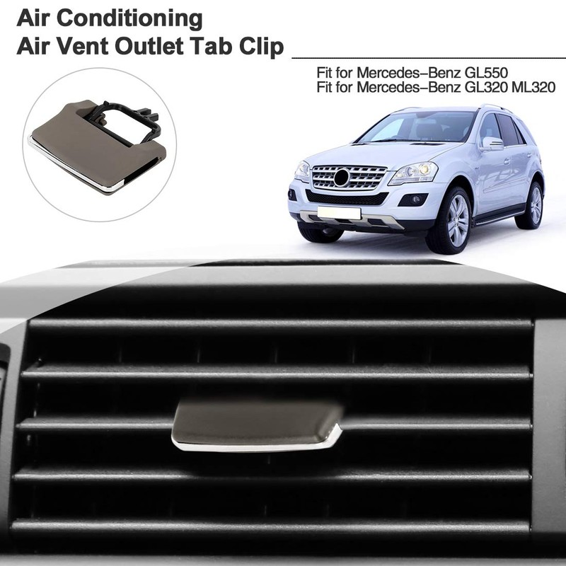 X AUTOHAUX Front Row A/C Air Vent Outlet Tab Clip
