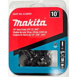 Makita Brand 10" Saw Chain E-02434 3/8" 043 4 XCU06 EY401 XAU02 XAU01 EY265 Pole