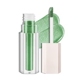 Boobeen Liquid Glitter Eyeshadow, Sparkling Metallic Eyeshadow with Applicator, Quick Drying, High Coloring Color 06#