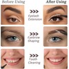 20 Microcepillos Para Cejas, Cepillos Para Cejas, Cepillos Para Pestañas,