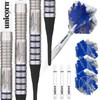 Unicorn Star Gary Anderson Soft Tip Darts, Silver, 17 g/44.96
