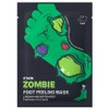Oskin Zombie Foot Exfoliation Foot Peeling Mask Pack, 1 sheet, 1 piece, 40g / 오스킨 좀비 발각질제거 풋필링 마스크 팩, 1매, 1개, 40g