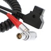 Alvin's Cables Red Scarlet Epic Camera Power Coiled Twist Cable