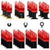 Litorange 31PCS Oscillating Saw Blades, Universal Titanium Multitool Quick Release