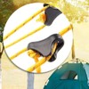 16 Pcs Mini Plastic Rope Tensioner Cord Adjuster Wind Rope