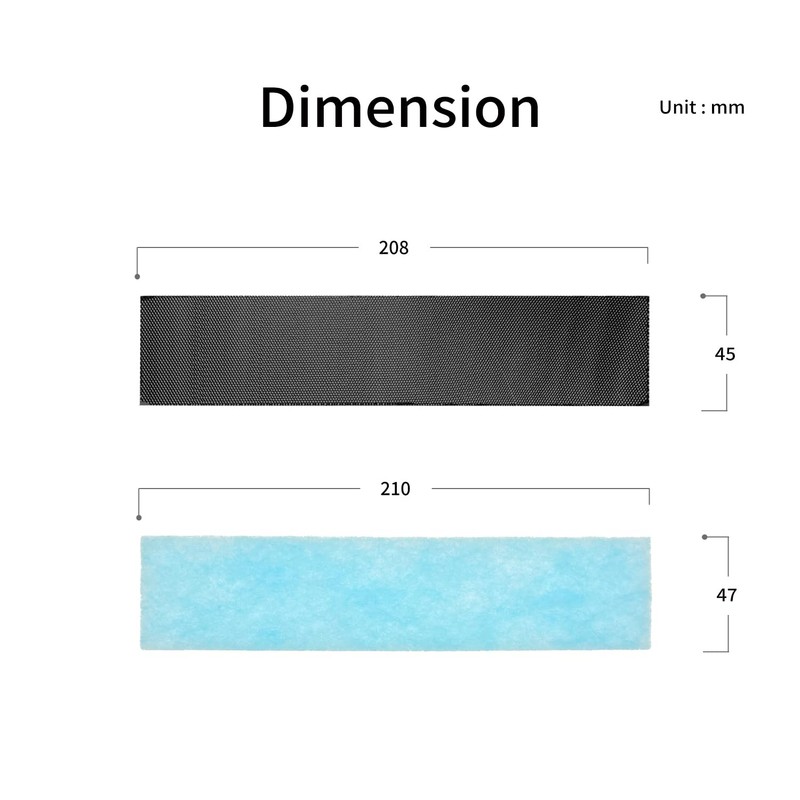 Mavnai Annual Mini Split Filter Bundle Compatible with Mitsubishi Electric
