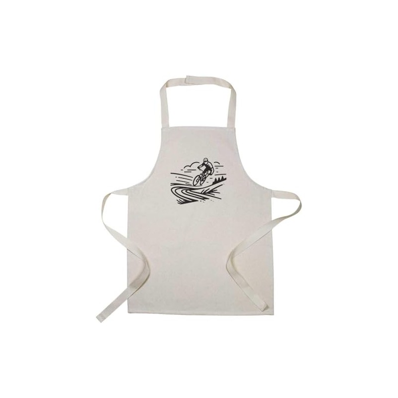 Azeeda 'Dynamic Mountain Biker' Kid’s Cooking Apron (AP00067799)