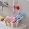 kwmobile Set de 3 fundas para cepillo de dientes -